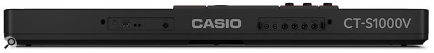 Round the back we find a micro ‘To Host’ USB port and a ‘To Device’ USB A port, 3.5mm headphone and audio in sockets, quarter‑inch audio outputs and a pair of quarter‑inch pedal inputs.