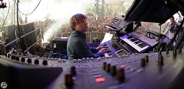 Mark Ayres at Glastonbury