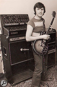 Paul White with Roland GR-500 and Transcendent 2000.