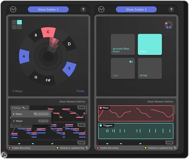 Vochlea Dubler 2.2.0 voice-to-MIDI software plug-in VST3 AU